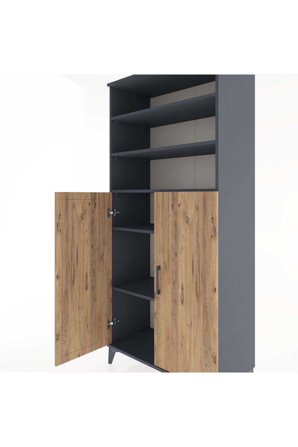 Hyperion Dolap 5 Raflı 2 Kapaklı 88x44x195 - S60M066V6B