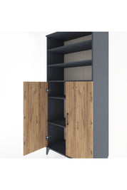 Hyperion Dolap 5 Raflı 2 Kapaklı 88x44x195 - S60M066V6B