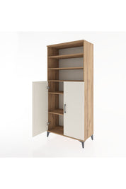 Hyperion Dolap 5 Raflı 2 Kapaklı 88x44x195 - S60M066V7B