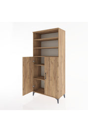 Hyperion Dolap 5 Raflı 2 Kapaklı 88x44x195 - S60M066V9B