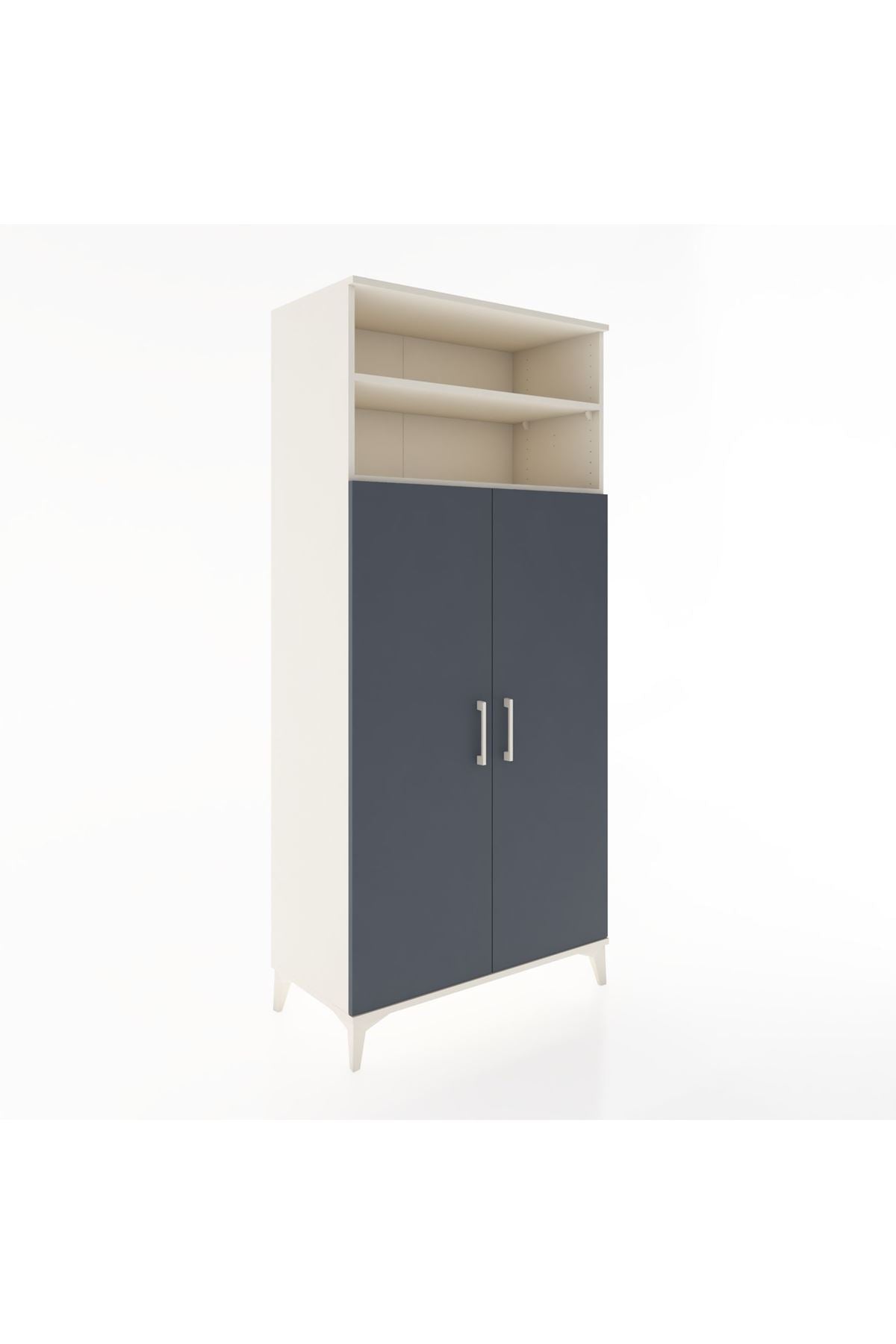 Hyperion Dolap 5 Raflı 2 Kapaklı 88x44x195 - S60M067V2B
