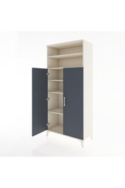Hyperion Dolap 5 Raflı 2 Kapaklı 88x44x195 - S60M067V2B