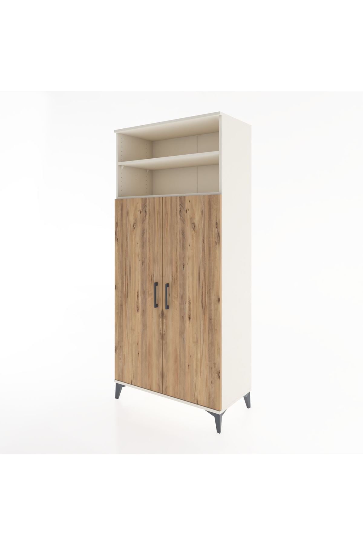 Hyperion Dolap 5 Raflı 2 Kapaklı 88x44x195 - S60M067V3B