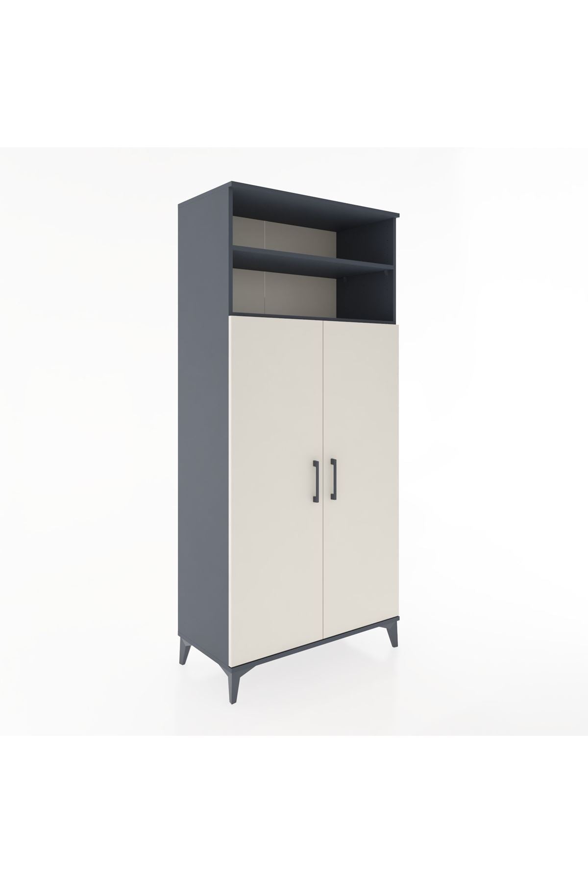 Hyperion Dolap 5 Raflı 2 Kapaklı 88x44x195 - S60M067V4B