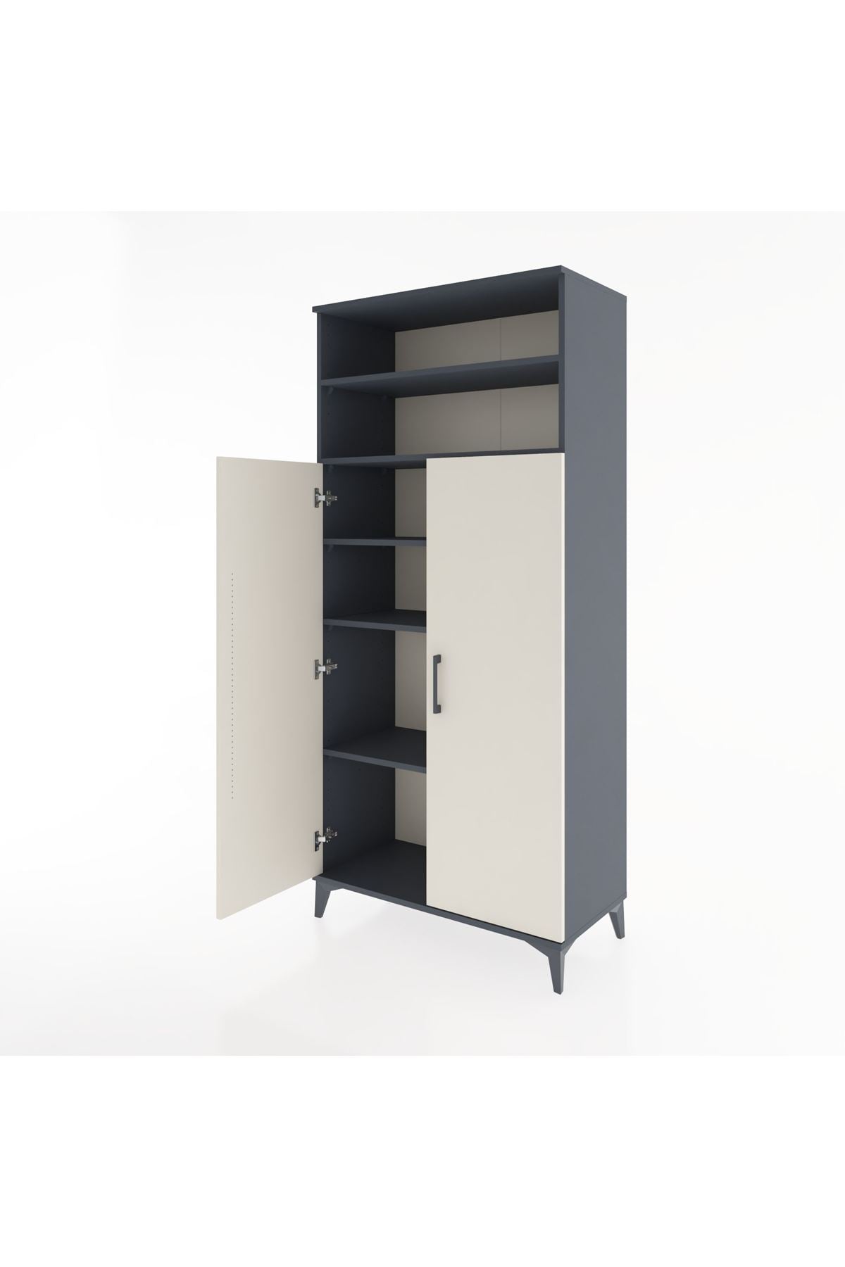 Hyperion Dolap 5 Raflı 2 Kapaklı 88x44x195 - S60M067V4B