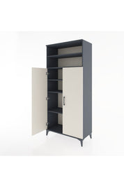 Hyperion Dolap 5 Raflı 2 Kapaklı 88x44x195 - S60M067V4B