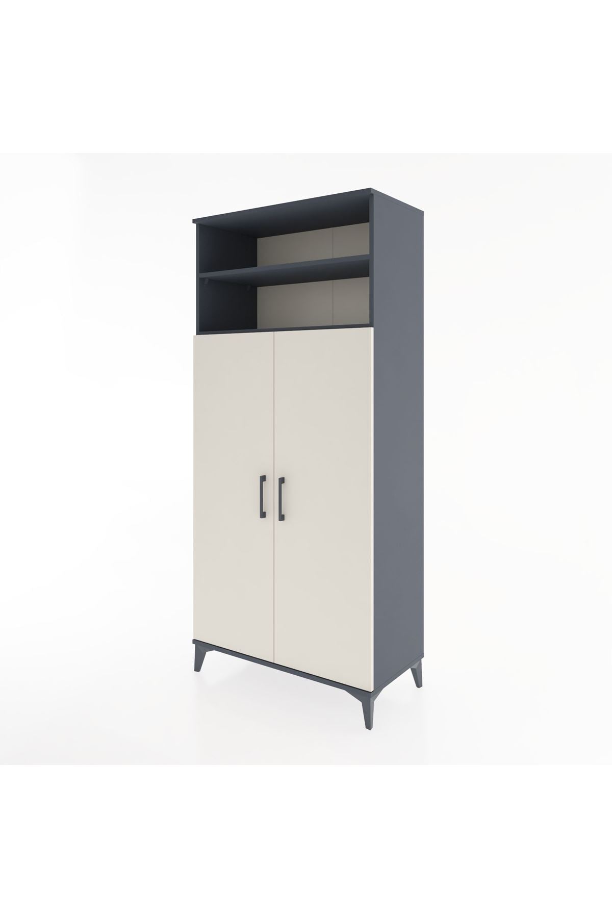 Hyperion Dolap 5 Raflı 2 Kapaklı 88x44x195 - S60M067V4B