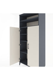 Hyperion Dolap 5 Raflı 2 Kapaklı 88x44x195 - S60M067V4B