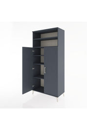 Hyperion Dolap 5 Raflı 2 Kapaklı 88x44x195 - S60M067V5B