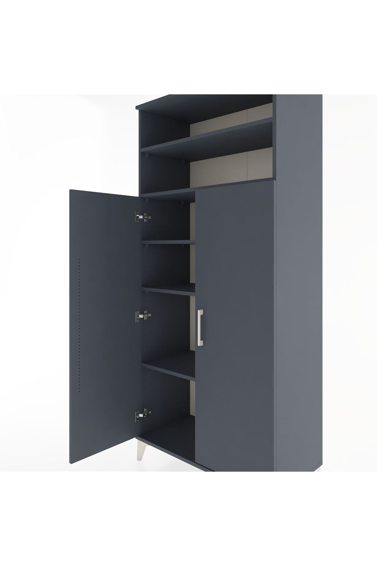 Hyperion Dolap 5 Raflı 2 Kapaklı 88x44x195 - S60M067V5B