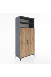 Hyperion Dolap 5 Raflı 2 Kapaklı 88x44x195 - S60M067V6B