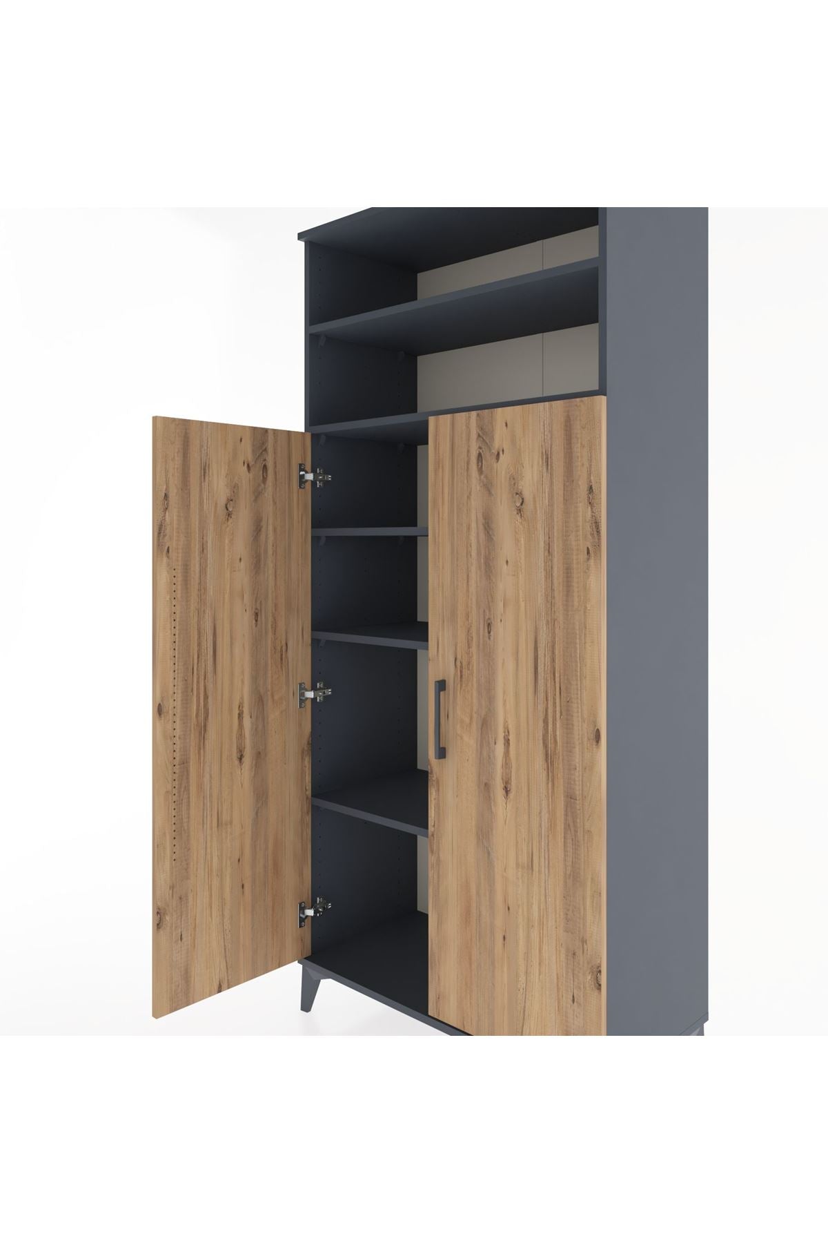 Hyperion Dolap 5 Raflı 2 Kapaklı 88x44x195 - S60M067V6B