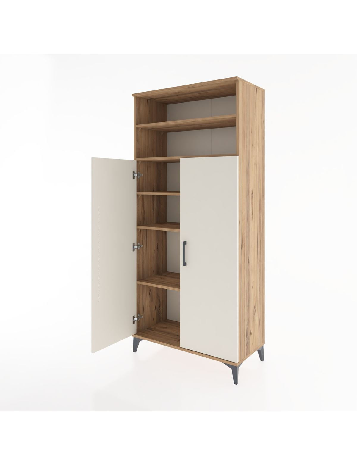 Hyperion Dolap 5 Raflı 2 Kapaklı 88x44x195 - S60M067V7B