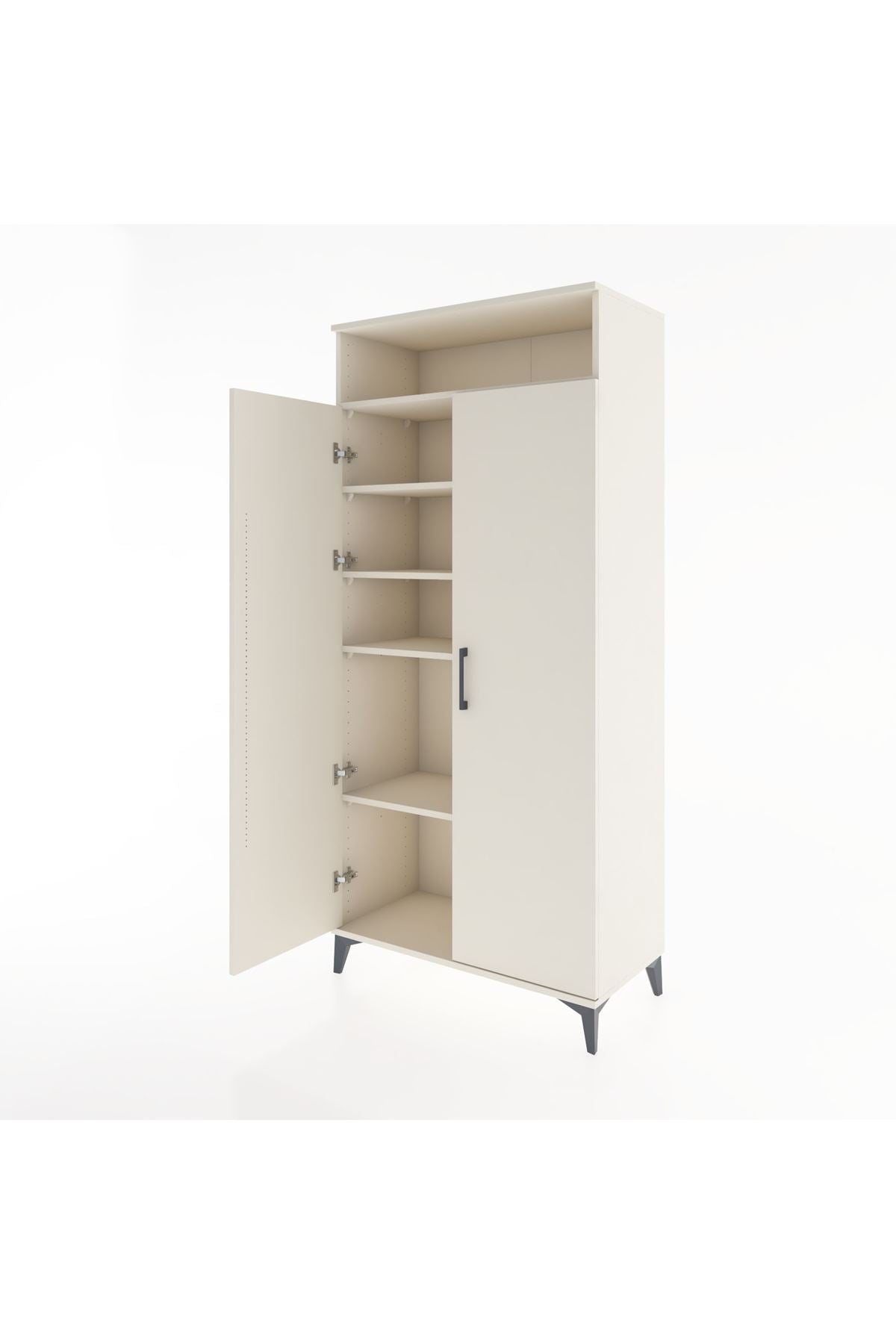 Hyperion Dolap 5 Raflı 2 Kapaklı 88x44x195 - S60M068V1B