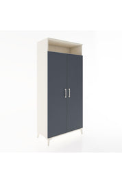 Hyperion Dolap 5 Raflı 2 Kapaklı 88x44x195 - S60M068V2B