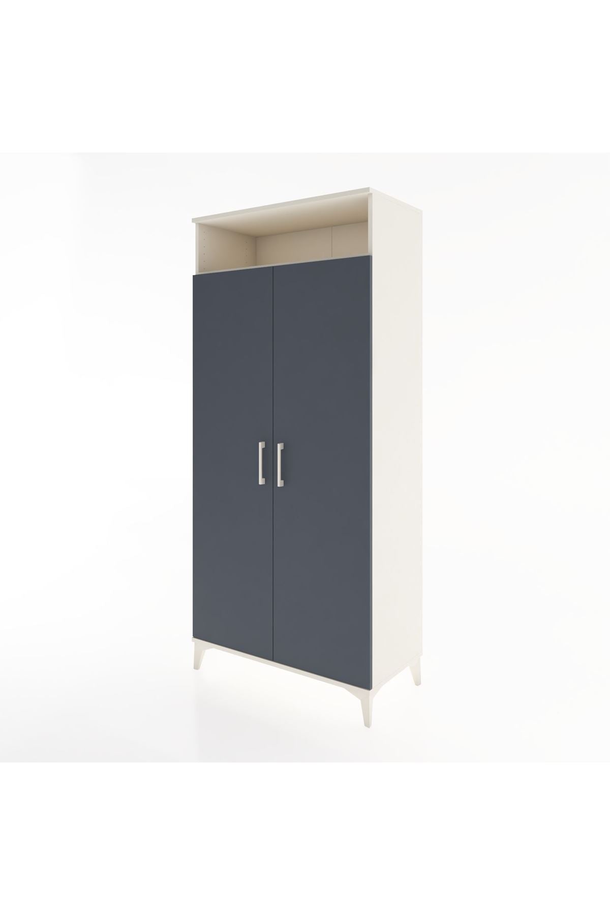 Hyperion Dolap 5 Raflı 2 Kapaklı 88x44x195 - S60M068V2B