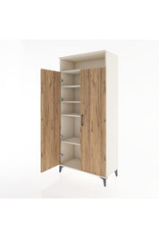 Hyperion Dolap 5 Raflı 2 Kapaklı 88x44x195 - S60M068V3B