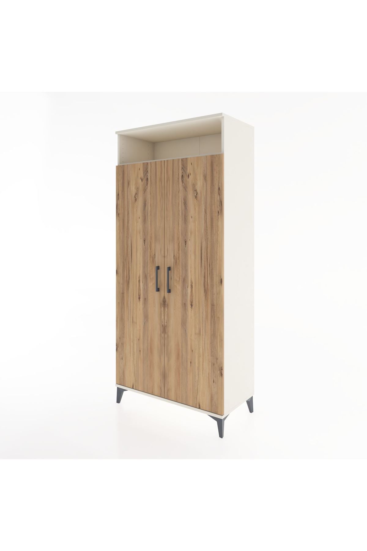 Hyperion Dolap 5 Raflı 2 Kapaklı 88x44x195 - S60M068V3B