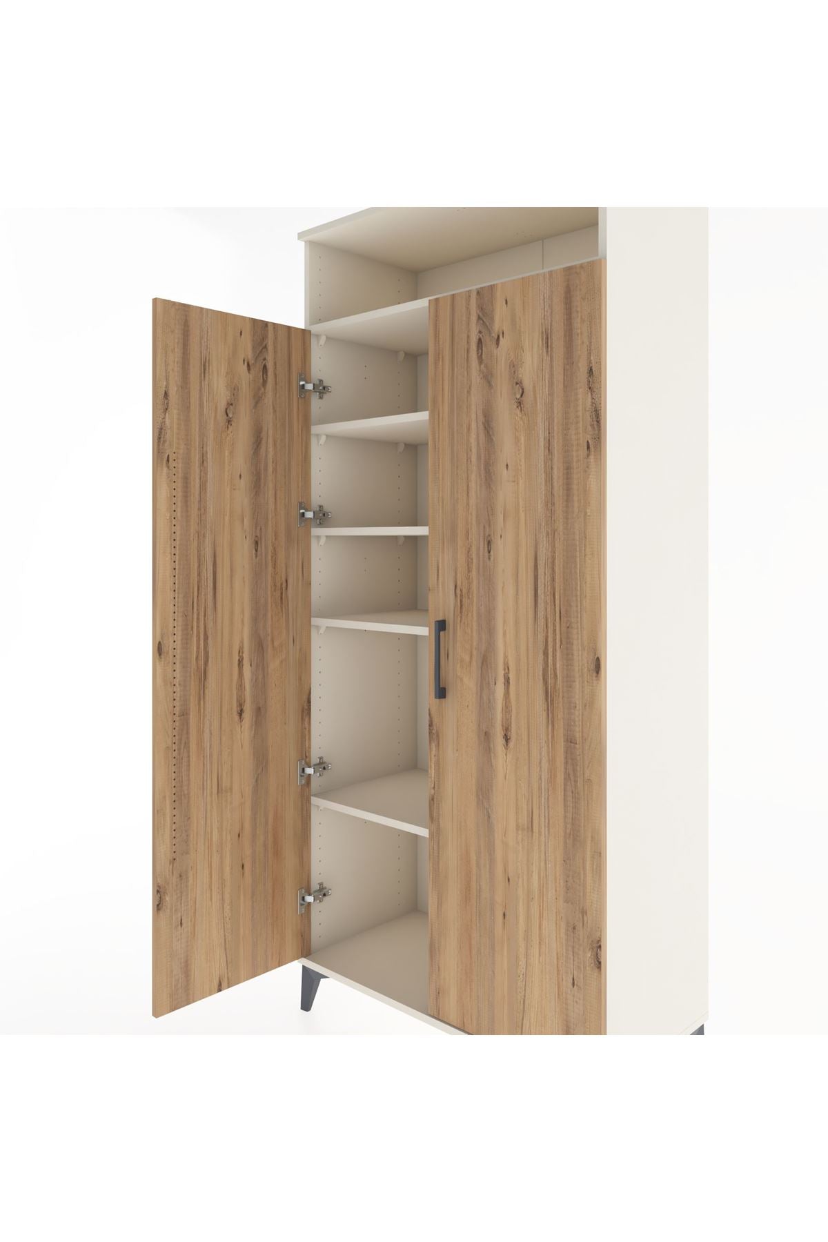 Hyperion Dolap 5 Raflı 2 Kapaklı 88x44x195 - S60M068V3B