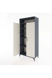 Hyperion Dolap 5 Raflı 2 Kapaklı 88x44x195 - S60M068V4B