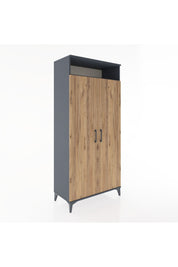 Hyperion Dolap 5 Raflı 2 Kapaklı 88x44x195 - S60M068V6B
