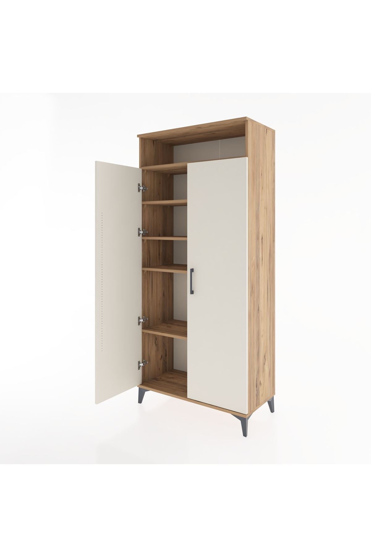 Hyperion Dolap 5 Raflı 2 Kapaklı 88x44x195 - S60M068V7B