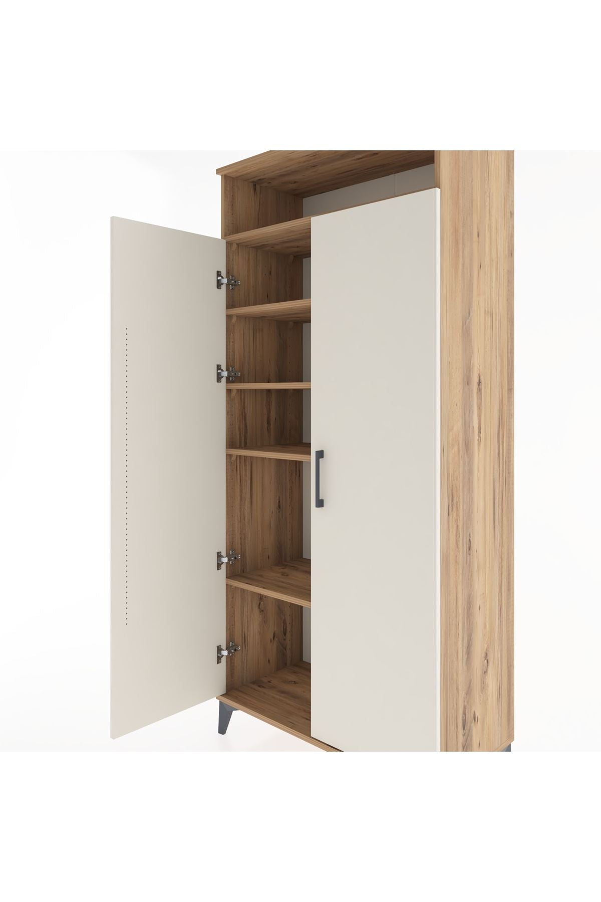 Hyperion Dolap 5 Raflı 2 Kapaklı 88x44x195 - S60M068V7B