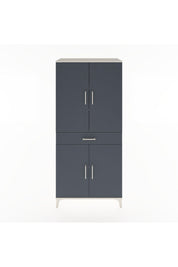 Hyperion Dolap 4 Raflı Tek Çekmeceli 4 Kapaklı 88x44x195 - S60M071V2B