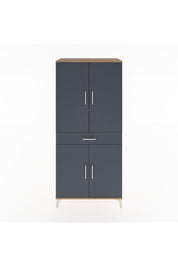 Hyperion Dolap 4 Raflı Tek Çekmeceli 4 Kapaklı 88x44x195 - S60M071V8B