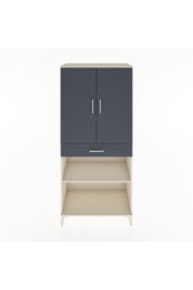 Hyperion Dolap 4 Raflı Tek Çekmeceli 2 Kapaklı 88x44x195 - S60M072V2B