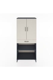 Hyperion Dolap 4 Raflı Tek Çekmeceli 2 Kapaklı 88x44x195 - S60M072V4B