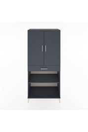 Hyperion Dolap 4 Raflı Tek Çekmeceli 2 Kapaklı 88x44x195 - S60M072V5B