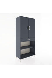 Hyperion Dolap 4 Raflı Tek Çekmeceli 2 Kapaklı 88x44x195 - S60M072V5B