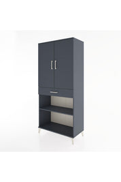 Hyperion Dolap 4 Raflı Tek Çekmeceli 2 Kapaklı 88x44x195 - S60M072V5B