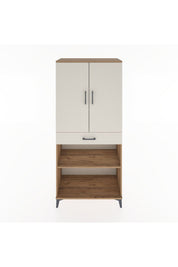 Hyperion Dolap 4 Raflı Tek Çekmeceli 2 Kapaklı 88x44x195 - S60M072V7B