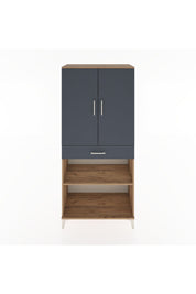 Hyperion Dolap 4 Raflı Tek Çekmeceli 2 Kapaklı 88x44x195 - S60M072V8B