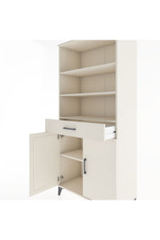 Hyperion Dolap 4 Raflı Tek Çekmeceli 2 Kapaklı 88x44x195 - S60M073V1B