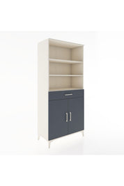 Hyperion Dolap 4 Raflı Tek Çekmeceli 2 Kapaklı 88x44x195 - S60M073V2B