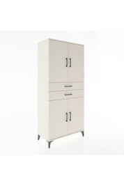 Hyperion Dolap 4 Raflı 2 Çekmeceli 4 Kapaklı 88x44x195 - S60M074V1B
