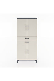 Hyperion Dolap 4 Raflı 2 Çekmeceli 4 Kapaklı 88x44x195 - S60M074V4B