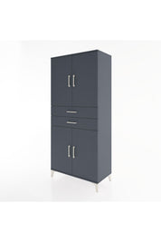 Hyperion Dolap 4 Raflı 2 Çekmeceli 4 Kapaklı 88x44x195 - S60M074V5B