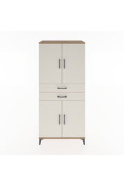 Hyperion Dolap 4 Raflı 2 Çekmeceli 4 Kapaklı 88x44x195 - S60M074V7B