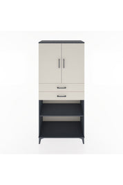 Hyperion Dolap 4 Raflı 2 Çekmeceli 2 Kapaklı 88x44x195 - S60M075V4B