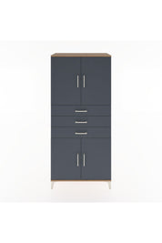 Hyperion Dolap 3 Raflı 3 Çekmeceli 4 Kapaklı 88x44x195 - S60M077V8B
