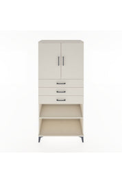Hyperion Dolap 3 Raflı 3 Çekmeceli 2 Kapaklı 88x44x195 - S60M078V1B