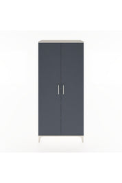Hyperion Dolap 3 Raflı 2 Kapaklı Tek Askılı 88x44x195 - S60M080V2B