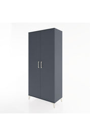 Hyperion Dolap 3 Raflı 2 Kapaklı Tek Askılı 88x44x195 - S60M080V5B