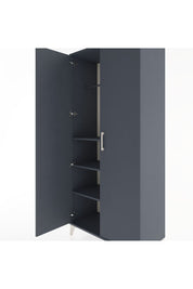 Hyperion Dolap 3 Raflı 2 Kapaklı Tek Askılı 88x44x195 - S60M080V5B
