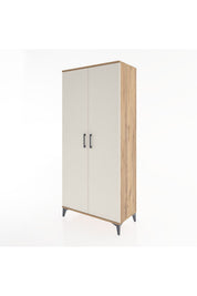 Hyperion Dolap 3 Raflı 2 Kapaklı Tek Askılı 88x44x195 - S60M080V7B
