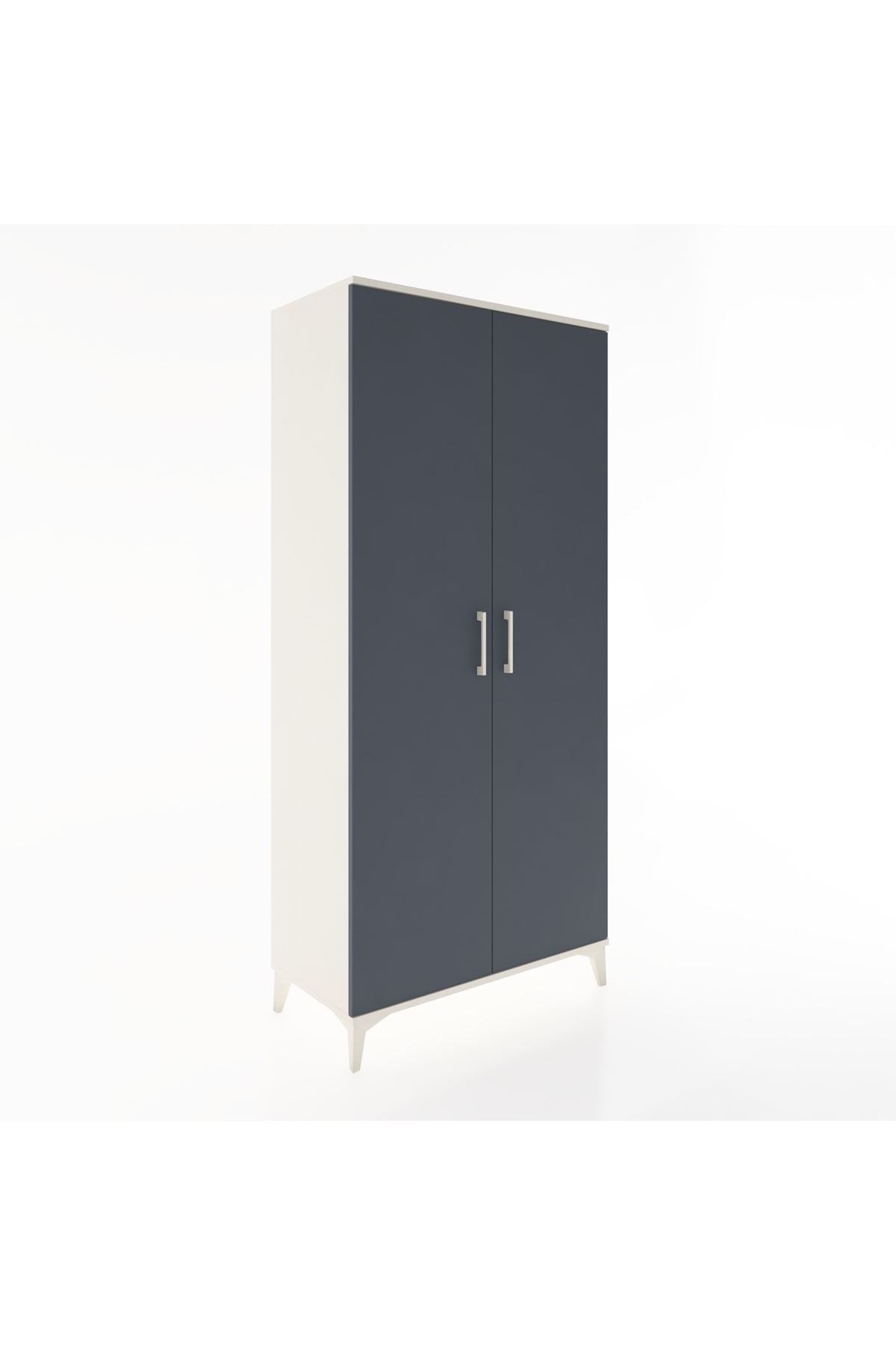 Hyperion Dolap 5 Raflı 2 Kapaklı 88x44x195 - S60M081V2B